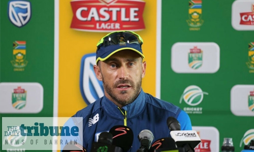 Van der Dussen to make Test debut, confirms du Plessis Van der Dussen to make Test debut, confirms du Plessis