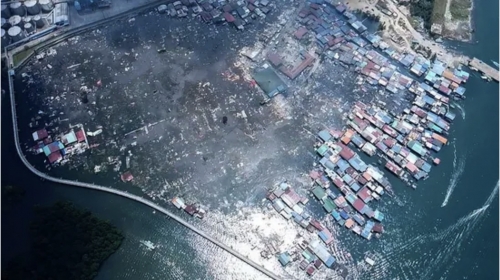 Massive Fire Destroys 1,000 Homes in Malaysia’s Sabah, Thousands Displaced