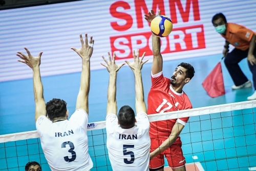 Bahrain stun Iran in Asian volleyball