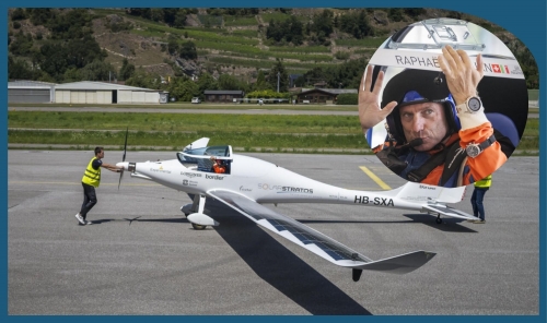 Swiss Pilot Breaks Solar-Powered Plane Altitude Record