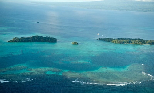 Sea-level rise claims five islands in Solomons