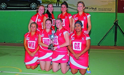 Rugby Club A clinch Netball Cup
