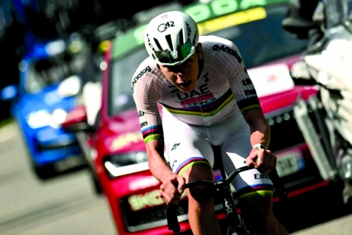 Pogacar reclaims Tour de France yellow jersey with stage six win Pogacar reclaims Tour de France yellow jersey with stage six win