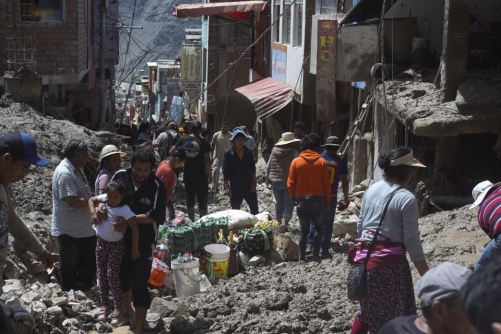 Mudslides claim at least 36 lives in Peru Mudslides claim at least 36 lives in Peru