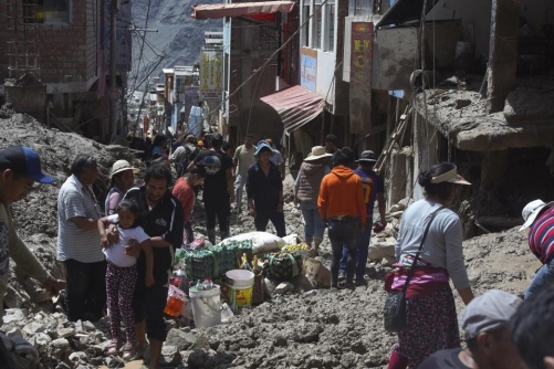 Mudslides claim at least 36 lives in Peru