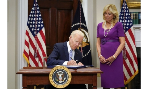 US President Joe Biden signs landmark gun measure, says ‘lives will be saved'