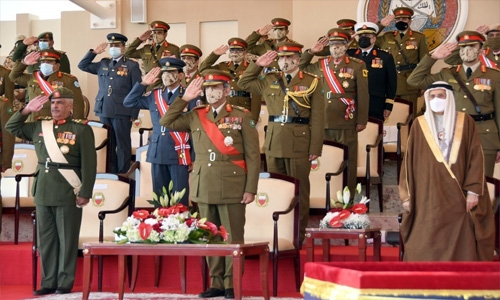 Bahrain holds 14th batch of officer cadets’ graduation ceremony