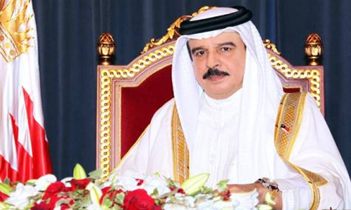 HM King Hamad leaves for Russia