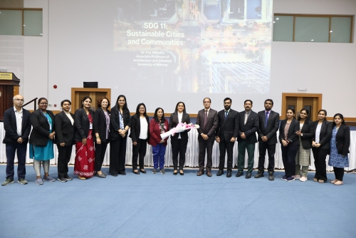 SDG 11 Session at Bhavans-Bahrain Indian School 