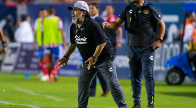Maradona leaves Mexican club Dorados Maradona leaves Mexican club Dorados