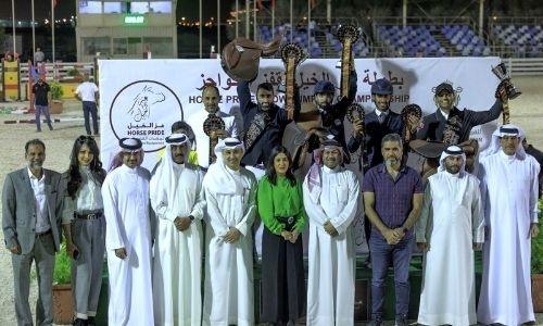 Mahmood Abdulqader bags grand prize of Horse Pride Showjumping Championship Mahmood Abdulqader bags grand prize of Horse Pride Showjumping Championship