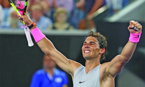 Ruthless Nadal storms past Dzumhur