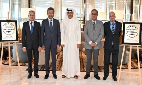 Pearl Lounge at Bahrain International Airport receives 5-star rating 