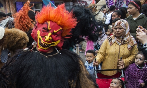 Morocco youth transform traditional festival to gain voice
