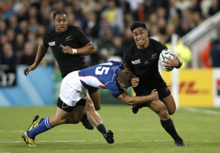 Nine try All Blacks swamp Namibia