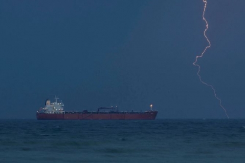 Oil plunges, stocks jumps