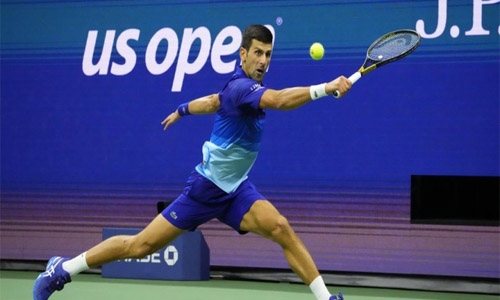 Djokovic wins US Open semi-final, keeps quest for calendar Grand Slam on track Djokovic wins US Open semi-final, keeps quest for calendar Grand Slam on track
