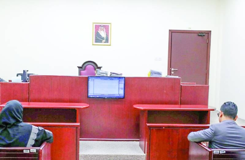LCD screens installed at courts