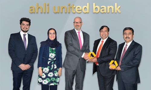 Top honour for Ahli United Bank 