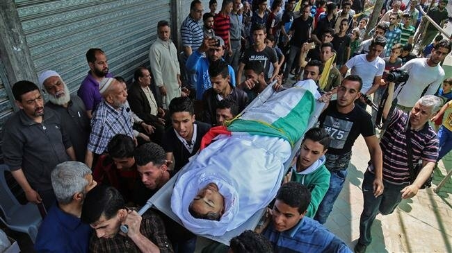 Palestinian teen killed