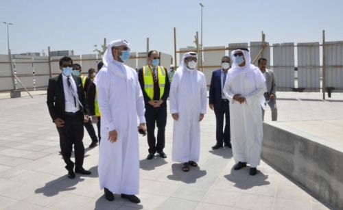 Housing Minister inspects East Hidd Town construction progress