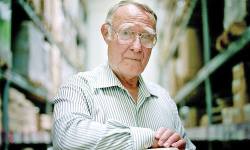 Ikea founder dies aged 91