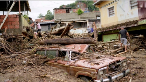 22 dead, more than 50 missing in Venezuela landslide