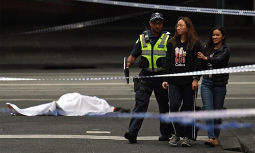 One dead, two hurt in Melbourne ‘terror’ attack One dead, two hurt in Melbourne ‘terror’ attack