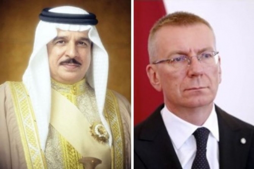Bahrain draws support from Latvia