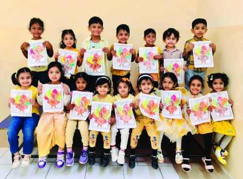 BIS Kindergarten Observes Thanksgiving Day