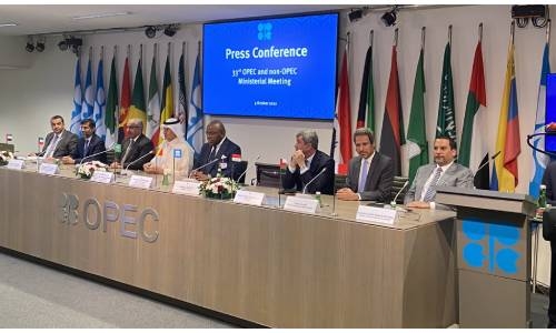 Oil production cuts for market stability: Bahrain’s oil minister Oil production cuts for market stability: Bahrain’s oil minister