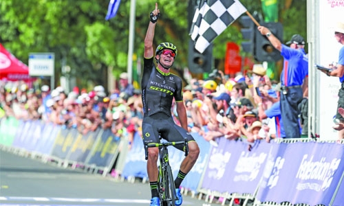 Edmondson claims  Australian road title