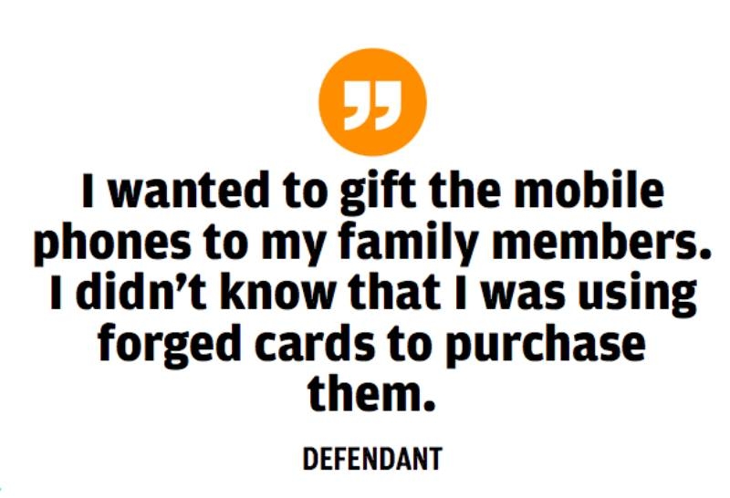 Appeals court upholds credit card fraudster’s jail sentence Appeals court upholds credit card fraudster’s jail sentence