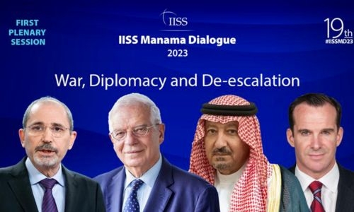 IISS Manama Dialogue on day 2 addresses war diplomacy, de-escalation in Gaza