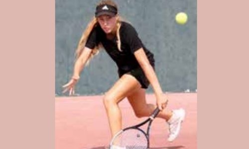 Mille powers through in ITF tennis