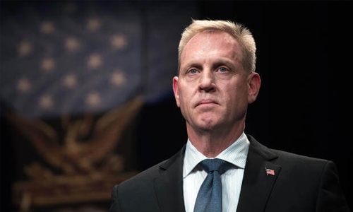 Shanahan takes Pentagon helm as Trump blasts Mattis