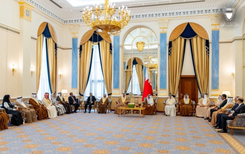 HRH the Crown Prince and Prime Minister Meets Legislative Leaders