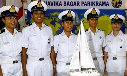 India's first all-woman crew on around-the-globe mission