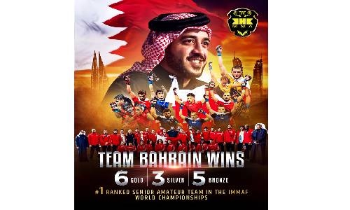 Team Bahrain wins six gold medals, becomes number one senior team at IMMAF Worlds