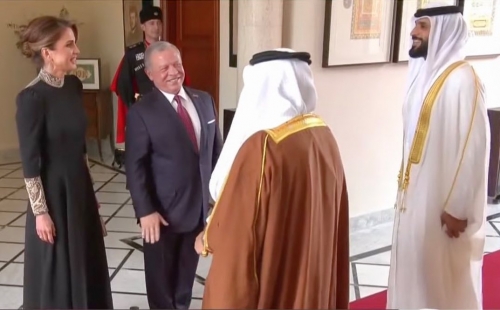 Bahrain royals attend Jordan Crown Prince's wedding, congratulates newlyweds