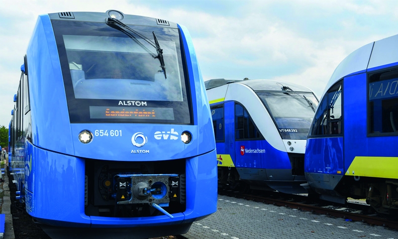 Germany rolls out hydrogen train