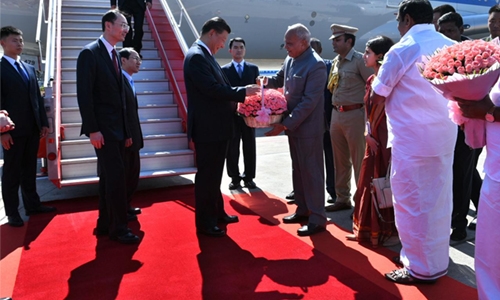 China’s Xi in India 
