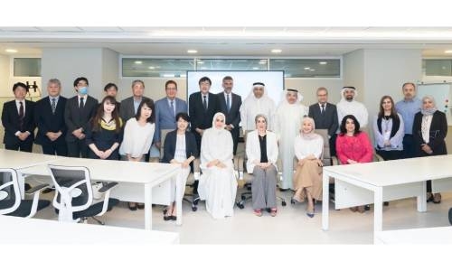 Members of Bahrain-Japan Business and Friendship Society visit DANAT