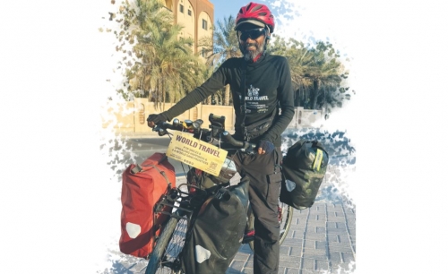 Pedaling for a ‘World Sans Frontiers'