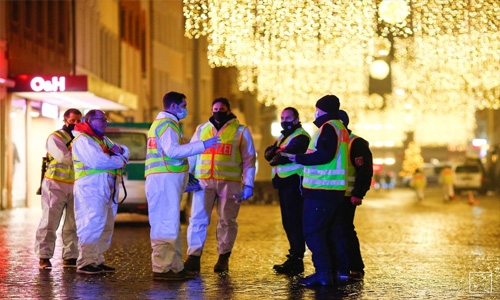 Five killed, including baby, as car ploughs into pedestrian zone in Germany