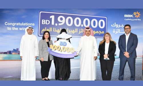 BBK names winner of BD 100,000 from Al Hayrat!