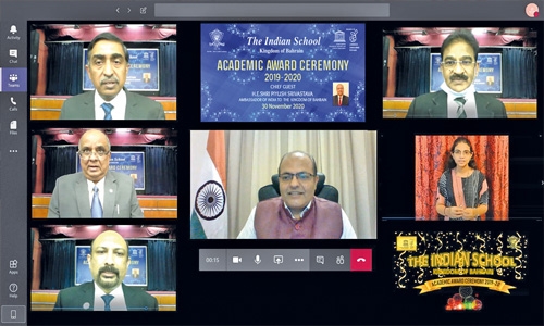 Indian School Bahrain honour students for excellent academic performance