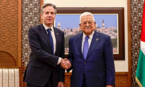 Blinken tells Abbas US backs 'tangible steps' for Palestinian state