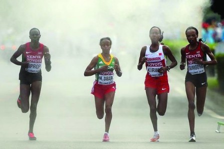 Kirwa is now first Arab runner to win Marathon Kirwa is now first Arab runner to win Marathon