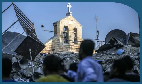 Catholic and Greek Orthodox Clergy Stay in Gaza Amid Rising Violence Catholic and Greek Orthodox Clergy Stay in Gaza Amid Rising Violence